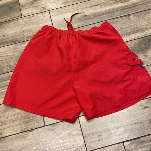 Vintage 90s Quicksilver Edition Swimsuit Size L 6 Inch Inseam - Picture 7 of 7